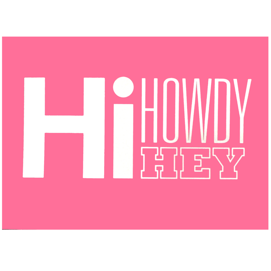 Greeting Cards - Hi Howdy Hey (10 CT)