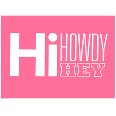 Greeting Cards - Hi Howdy Hey (10 CT)