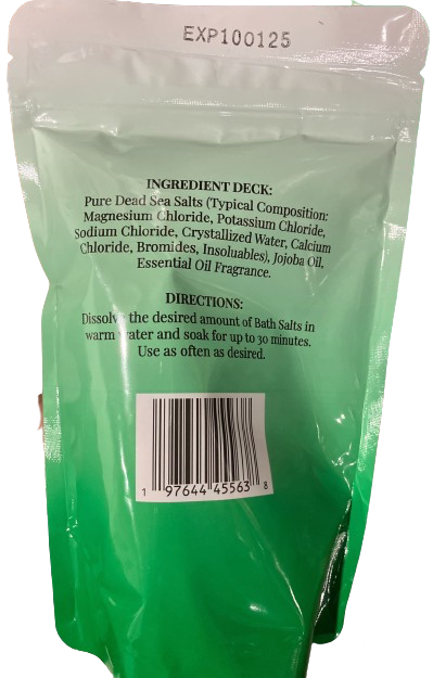 Dead Sea Bath Salt Soak