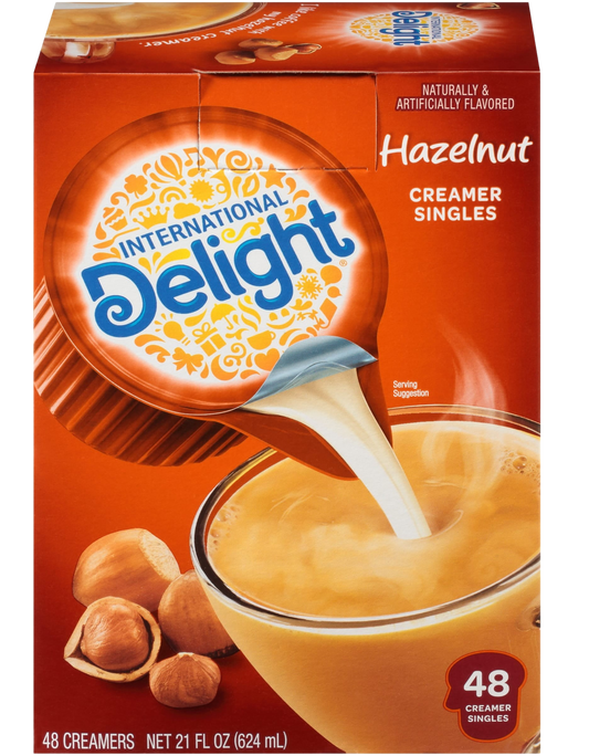 Hazelnut Coffee Creamer Singles (48 CT)