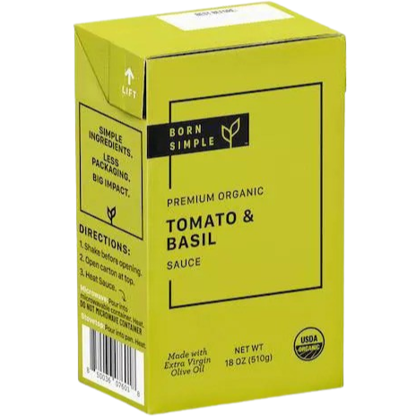 Organic Tomato & Basil Pasta Sauce
