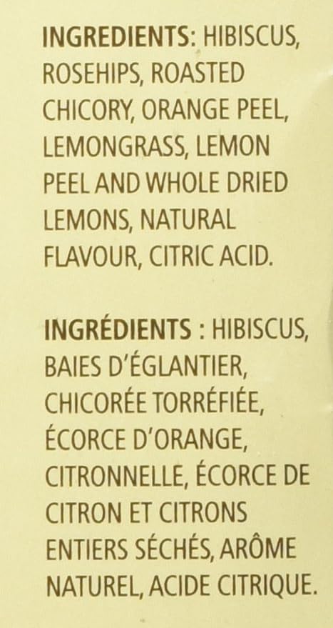 Lemon Zinger Herbal Tea