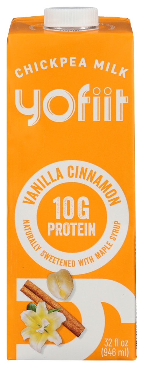 Vanilla Cinnamon Chickpea Milk