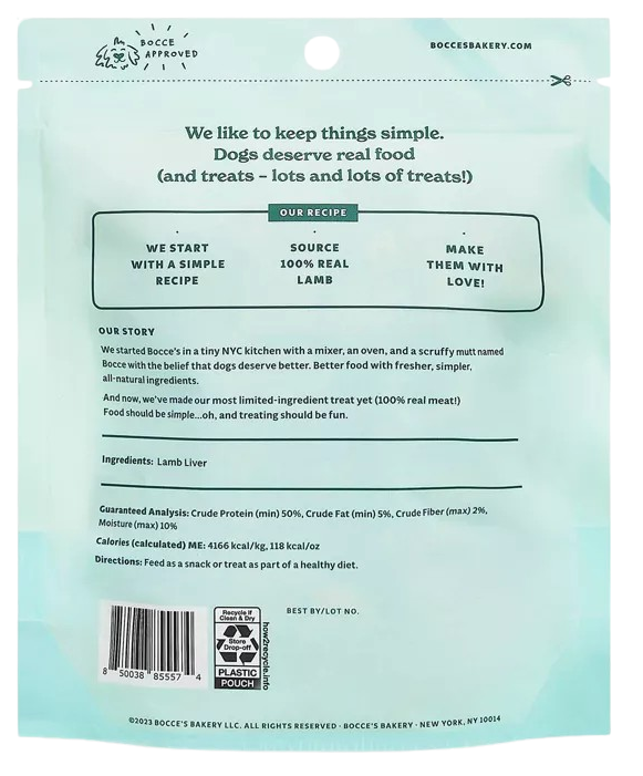 Freeze Dried Lamb Flavor Adult Dog Treat