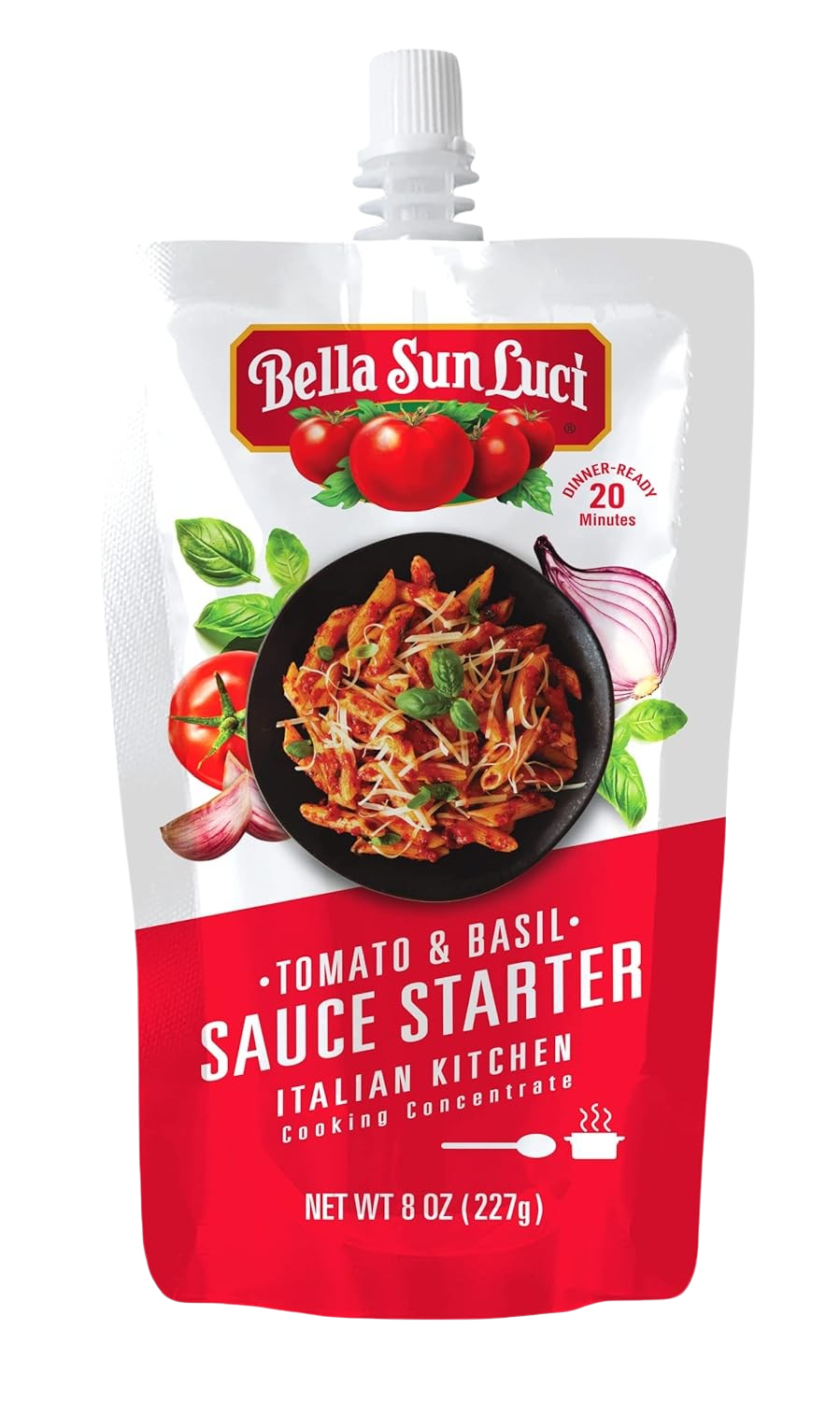Tomato and Basil Sauce Starter (8 Pack)