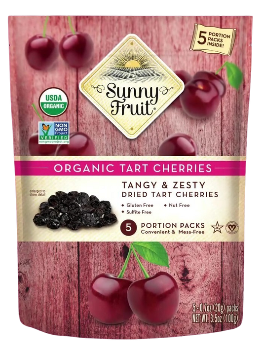 Organic Dried Tart Cherries (5 CT)