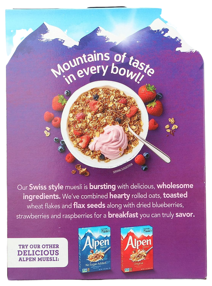 Triple Berry Muesli Cereal