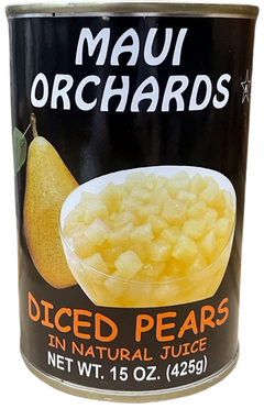 Diced Pears