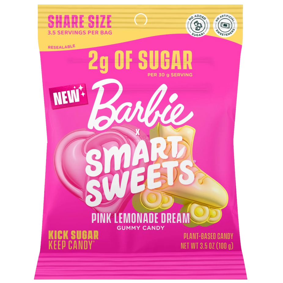 Barbie Pink Lemonade Dream Gummy Candy