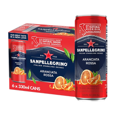 Italian Sparkling Drinks - Aranciata Rossa (6 Pack)