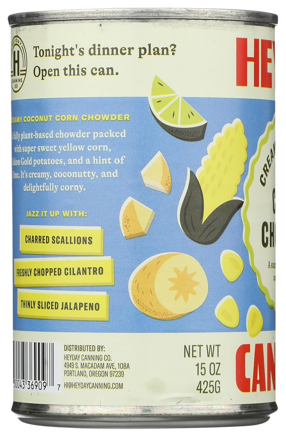 Creamy Coconut Corn Chowder
