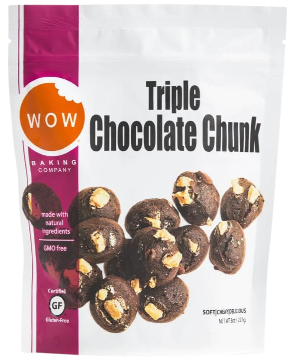 Triple Chocolate Chunk Gluten-Free Cookies