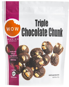 Triple Chocolate Chunk Gluten-Free Cookies