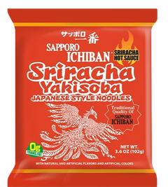 Ichiban Sriracha Yakisoba Chowmein