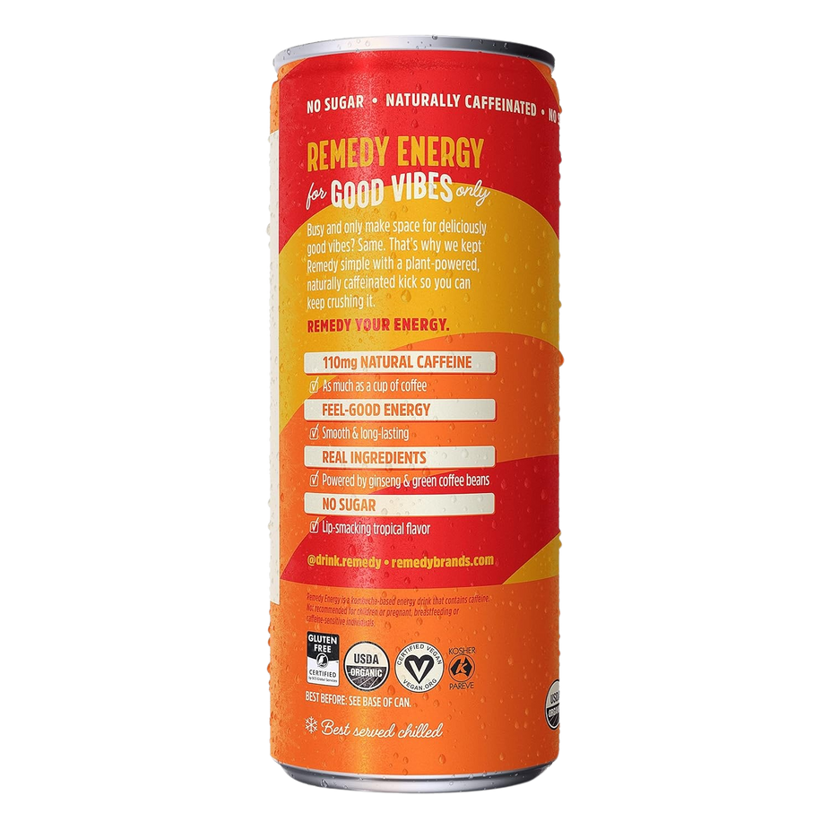 Energy Tropical Twist Kombucha (4 Pack)