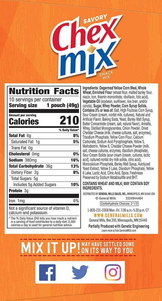 Multipack Cheddar Snack Mix (10 CT)