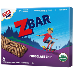 Chocolate Chip Organic Snack Bars (6 CT)