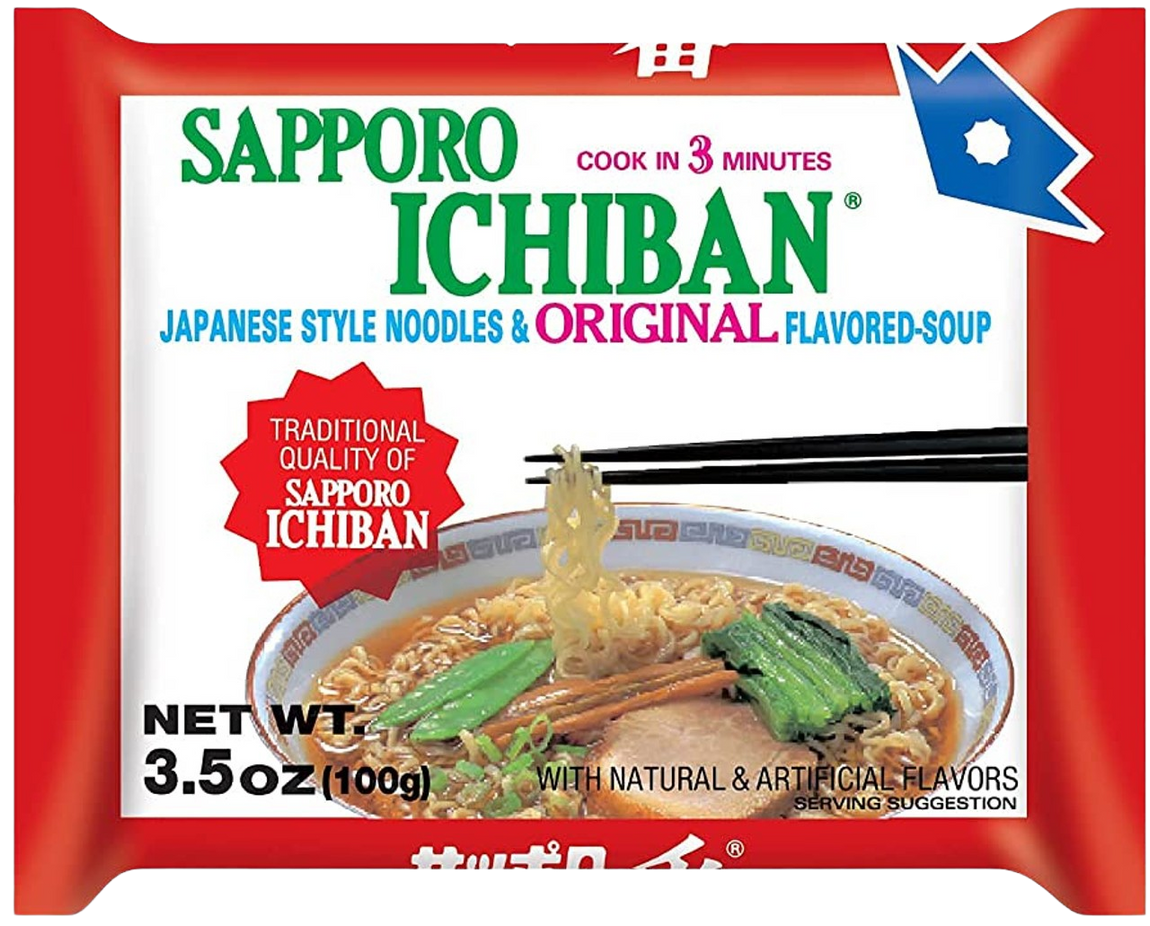 Original Sapporo Ichiban Noodle (24 Pack)