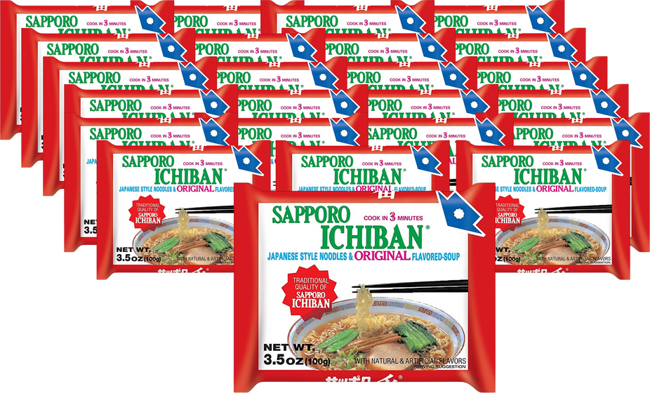 Original Sapporo Ichiban Noodle (24 Pack)