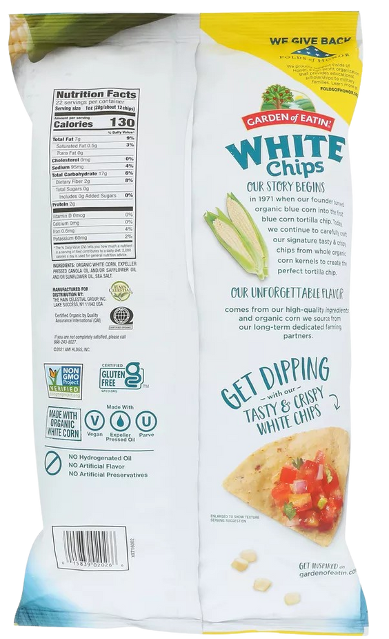 White Corn Tortilla Chips