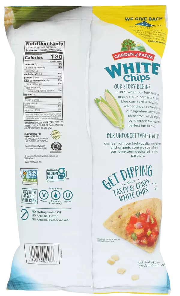 White Corn Tortilla Chips