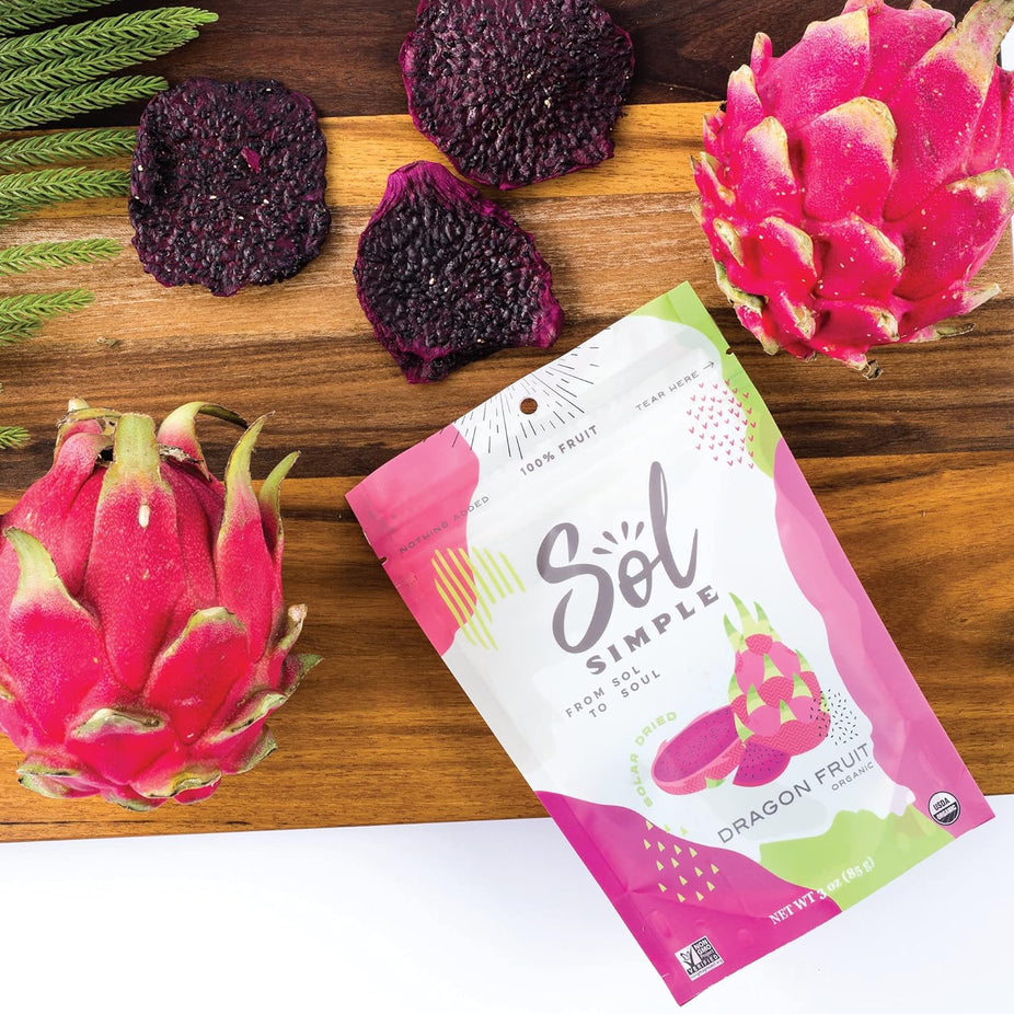 Organic Dried Dragon Fruit