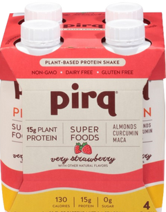 Plant Based Protein Shake Strawberry (4 Pack)