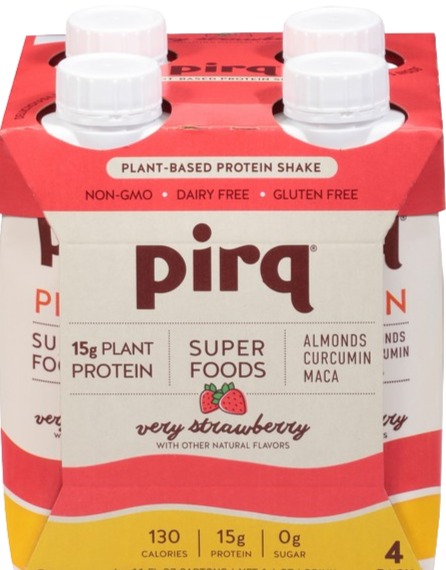Plant Based Protein Shake Strawberry (4 Pack)