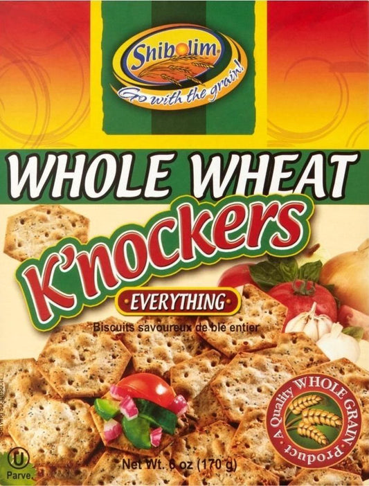 Whole Wheat Everything Knockers Crackers