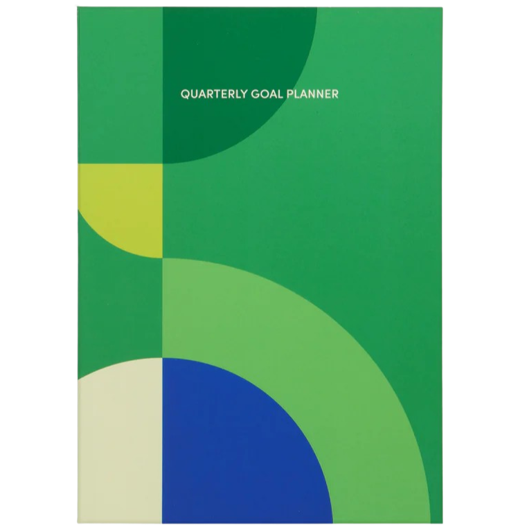 Quarterly Goal Planner - Green