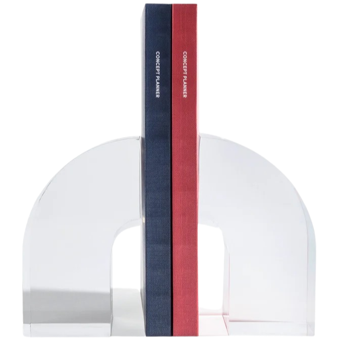 Arc Bookends Set of 2
