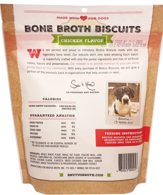 Chicken Brutus Dog Biscuit