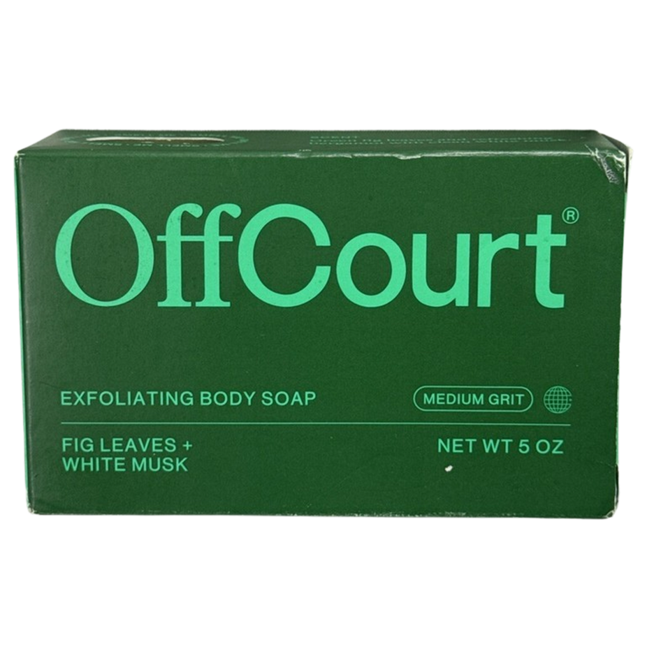 Exfoliating Body Soap Bar Fig Leaf White Musk