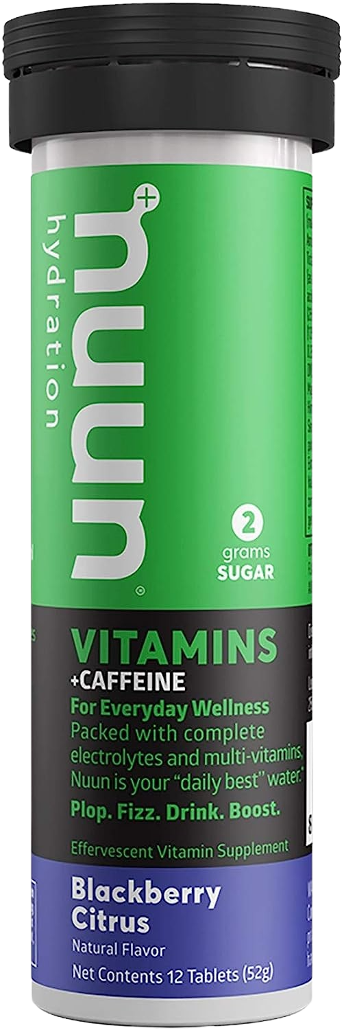 Blackberry Citrus Caffeine Vitamins (8 Pack)