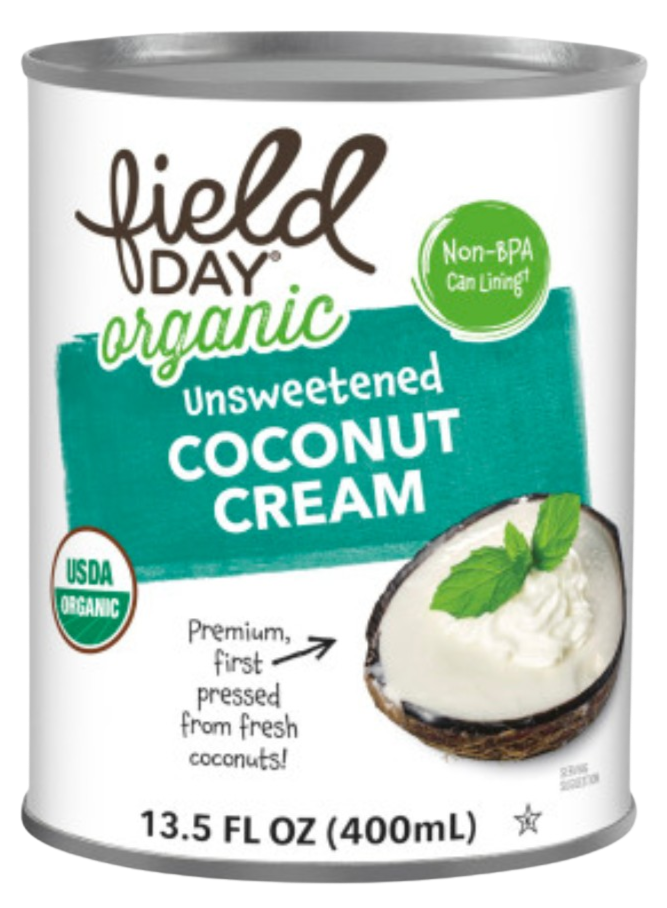 Organic Unsweetened Coconut Cream