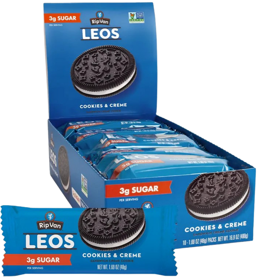 Leos Cookies & Creme (10 CT)