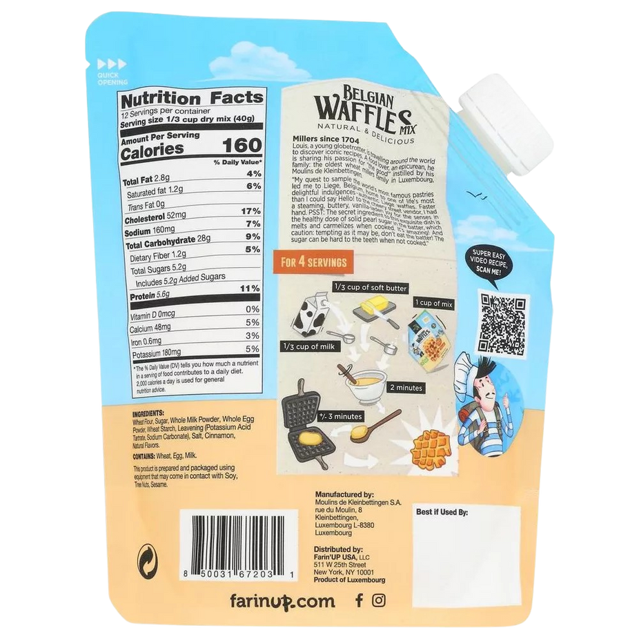 Belgian Waffles Mix