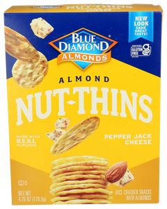 Pepper Jack Cheese & Almonds Rice Cracker