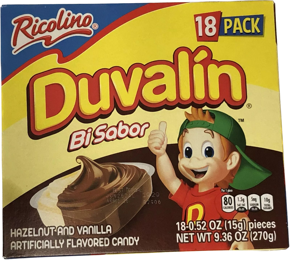 Duvalin Hazelnut and Vanilla Candy (18 CT)