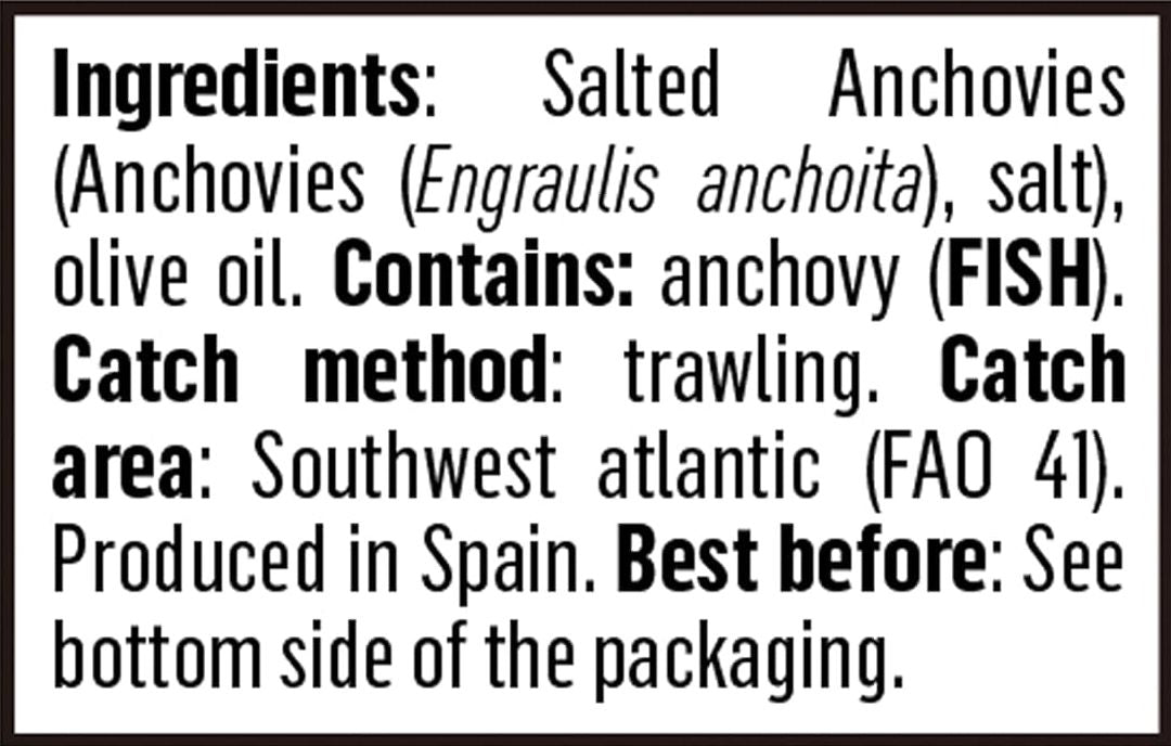 Anchovy Fillets in Olive Oil