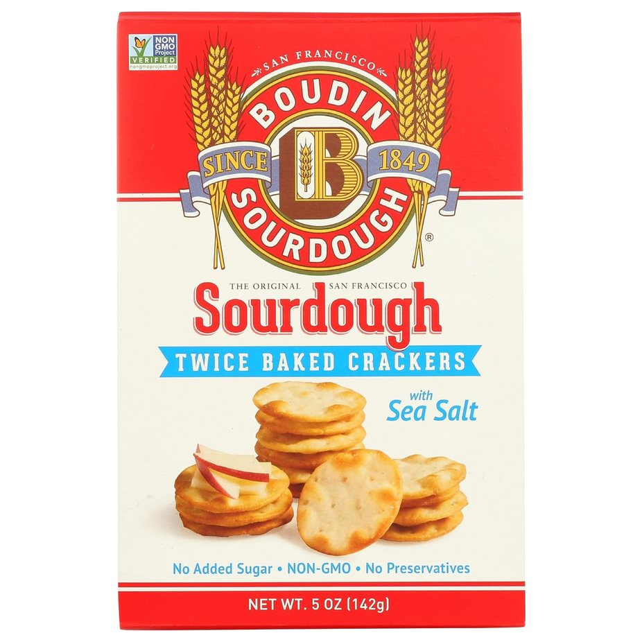 Sourdough Twice Baked Crackers