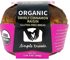Organic Cinnamon Raisin Sourdough Bread