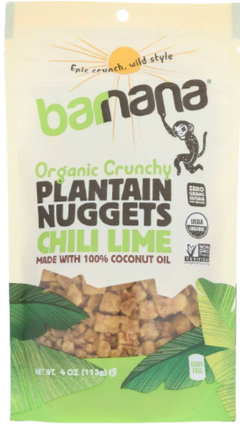 Organic Crunchy Chili Lime Plantain Nuggets