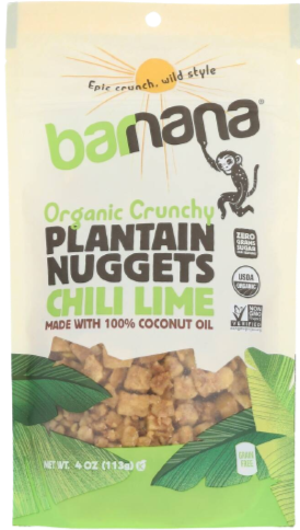 Organic Crunchy Chili Lime Plantain Nuggets