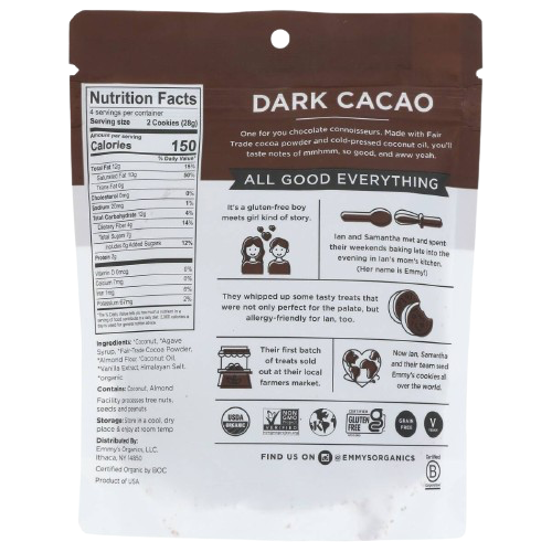 Dark Cacao Coconut Cookie