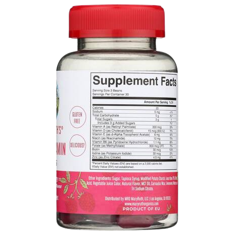 Raspberry Multivitamin Beans