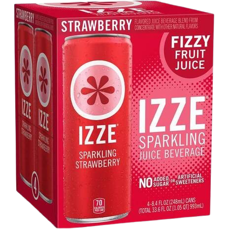Strawberry Sparkling Juice (4 Pack)