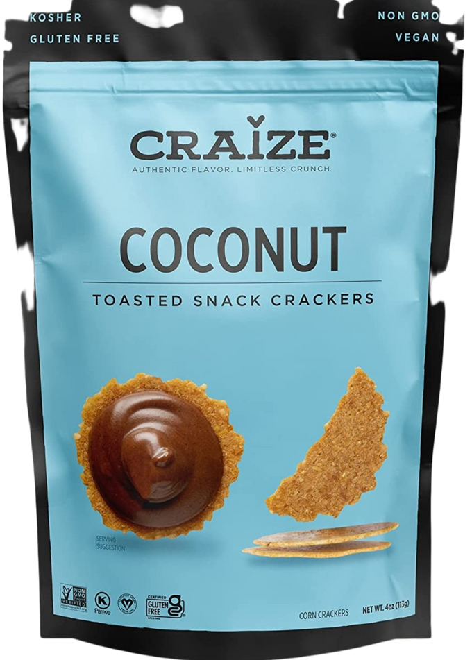 Coconut Toasted Corn Crisps