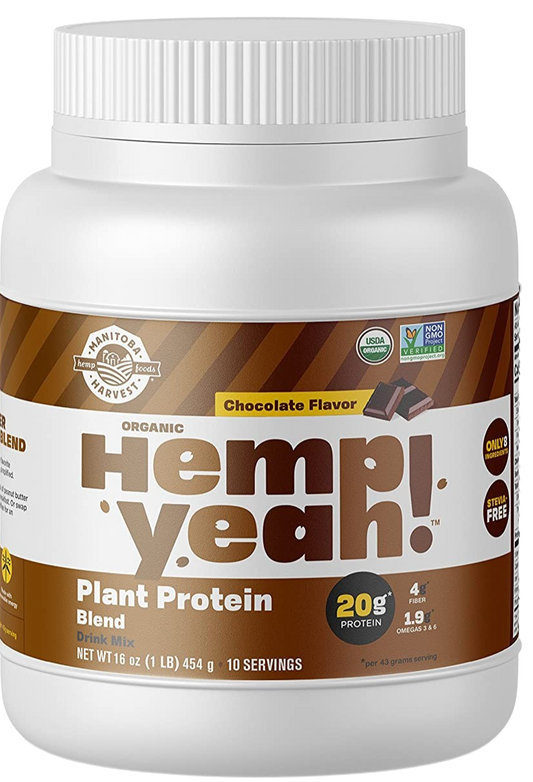 Hemp Yeah! Organic Chocolate Plant Protein Powder