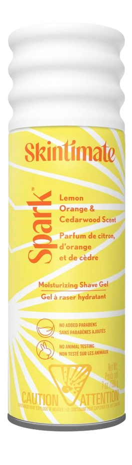 Spark Moisturizing Shave Gel - Lemon, Orange & Cedarwood Scent